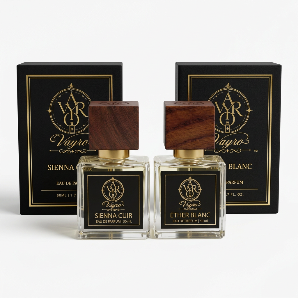 Sienna Cuir + Éther Blanc