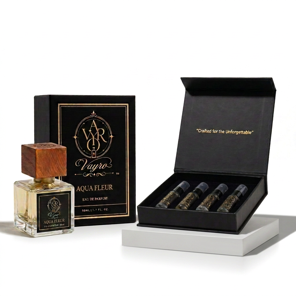 Aqua Fleur + The Curated Quad